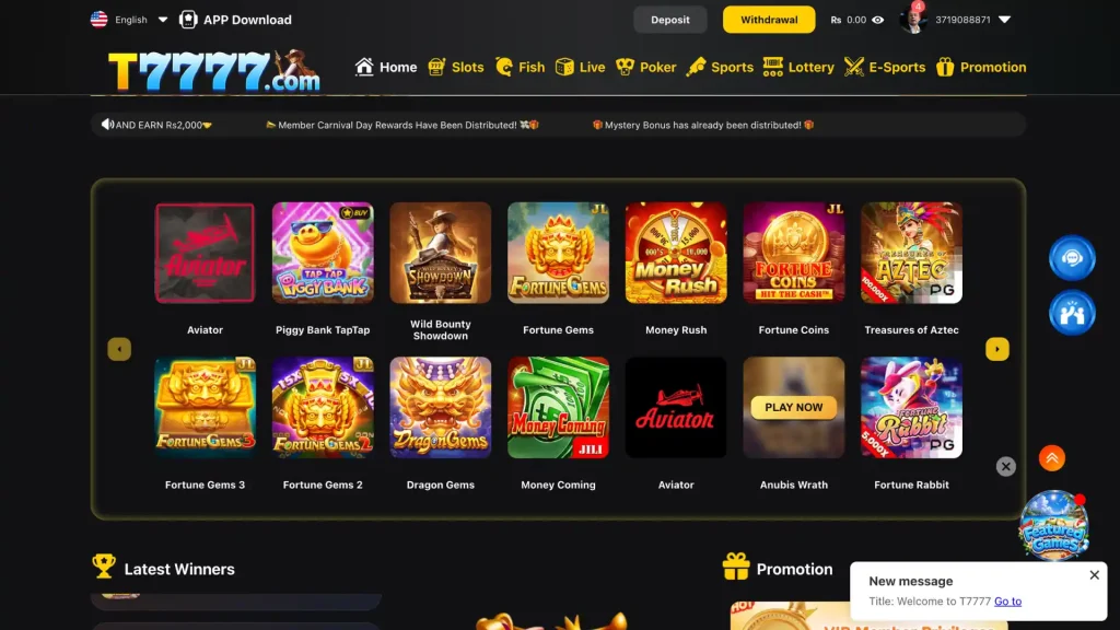 T7777 New Game APK